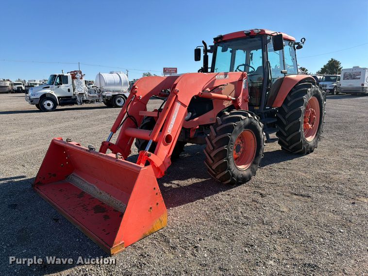 2012 Kubota M126X MFWD tractor