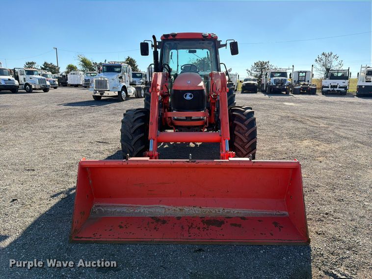 image for item FB5119 2012 Kubota M126X MFWD tractor