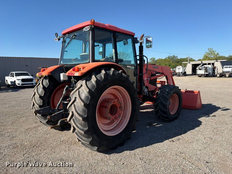 image for item FB5119 2012 Kubota M126X MFWD tractor