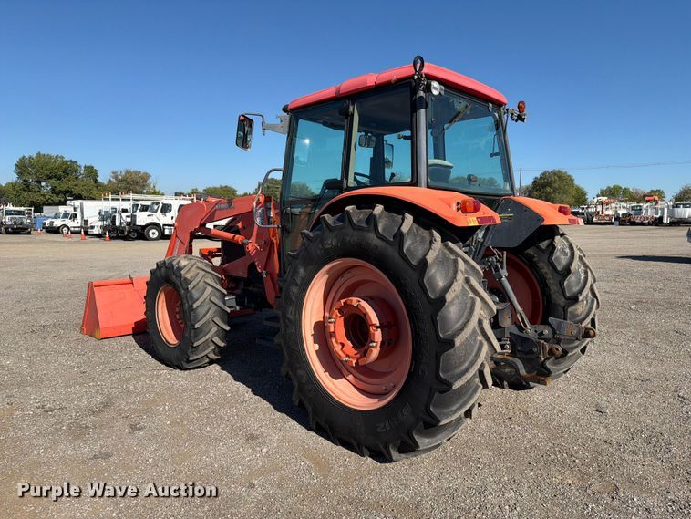 image for item FB5119 2012 Kubota M126X MFWD tractor