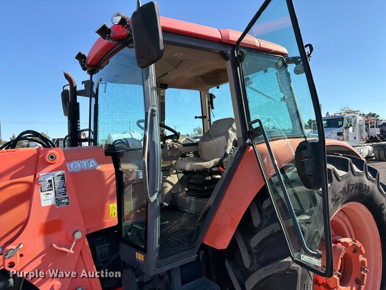 image for item FB5119 2012 Kubota M126X MFWD tractor