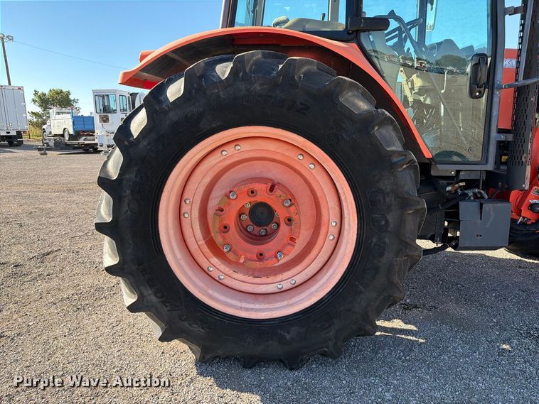 image for item FB5119 2012 Kubota M126X MFWD tractor