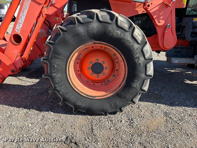 image for item FB5119 2012 Kubota M126X MFWD tractor