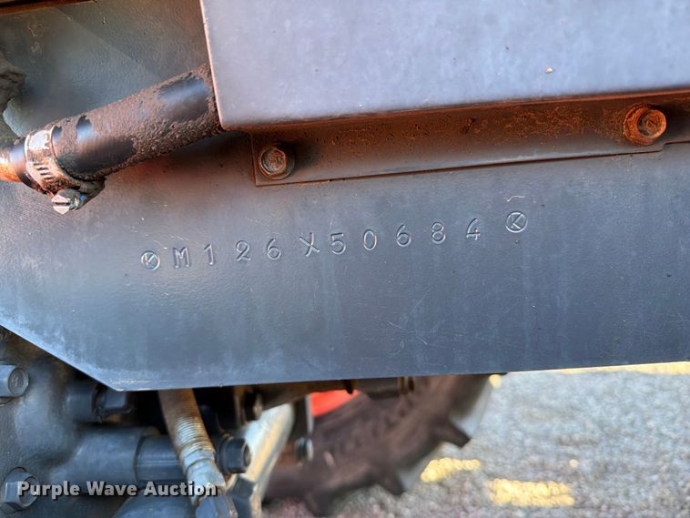 image for item FB5119 2012 Kubota M126X MFWD tractor