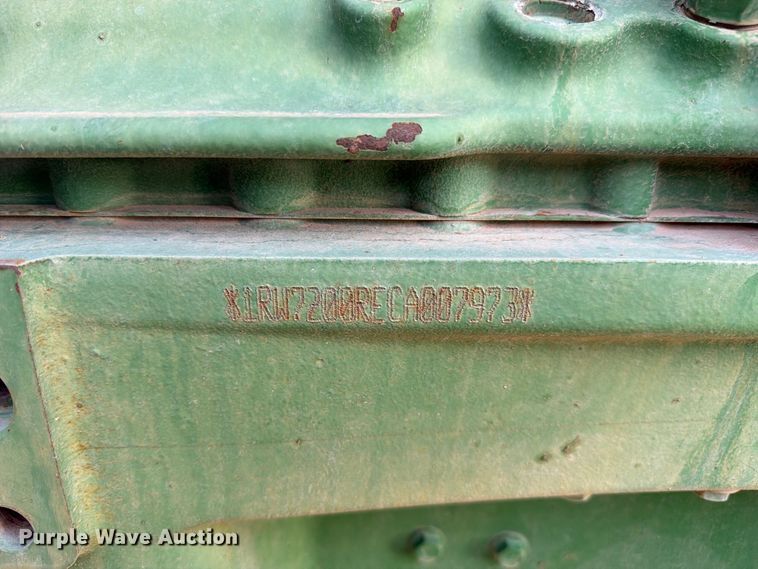 image for item FI2017 2012 John Deere 7200R MFWD tractor