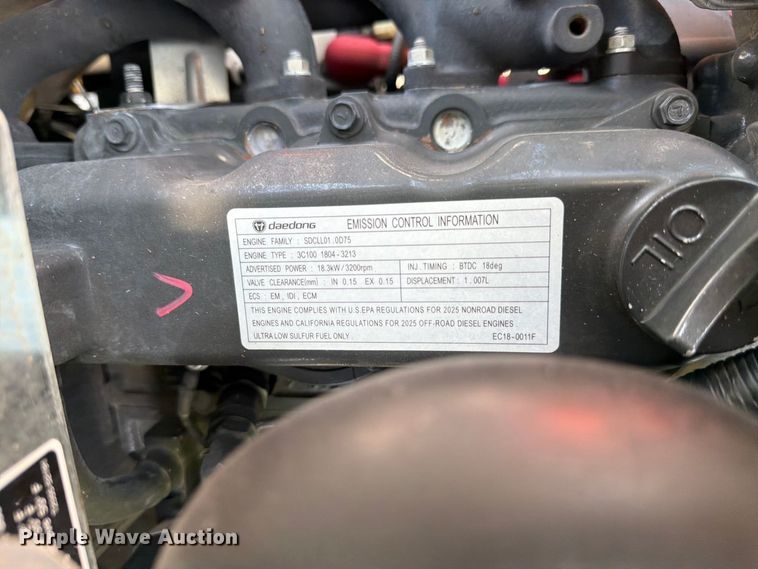 image for item FJ2002 2025 Bobcat CT1025 MFWD tractor