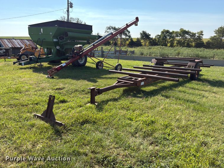 image for item FK3448 Shop Built hay bale trailer