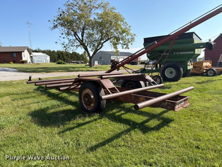 image for item FK3448 Shop Built hay bale trailer
