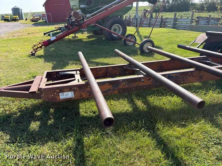 image for item FK3448 Shop Built hay bale trailer