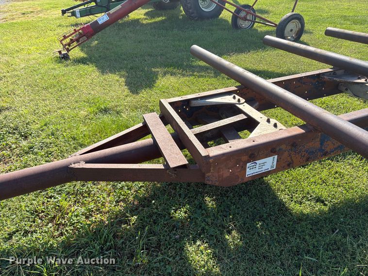 image for item FK3448 Shop Built hay bale trailer