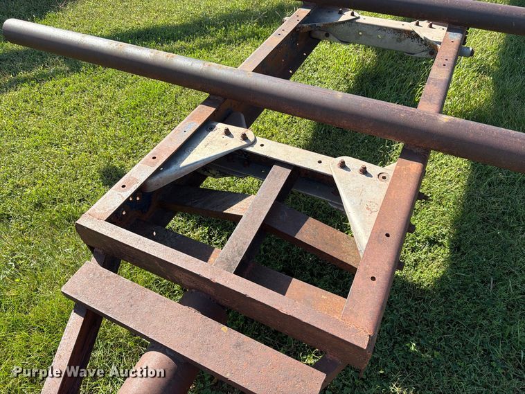 image for item FK3448 Shop Built hay bale trailer