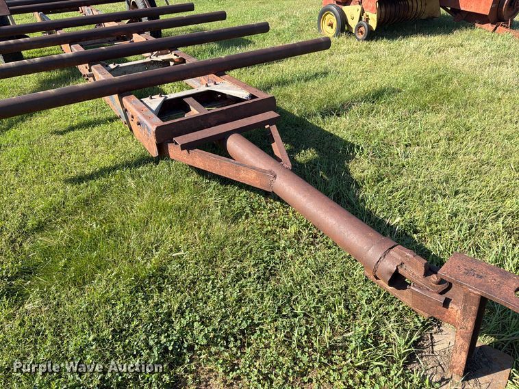 image for item FK3448 Shop Built hay bale trailer