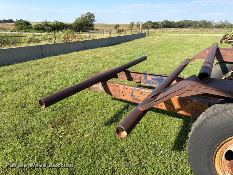 image for item FK3448 Shop Built hay bale trailer