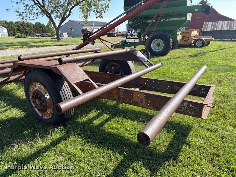 image for item FK3448 Shop Built hay bale trailer