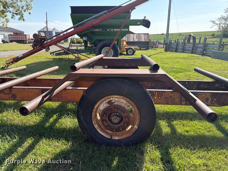 image for item FK3448 Shop Built hay bale trailer