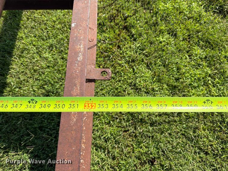 image for item FK3448 Shop Built hay bale trailer