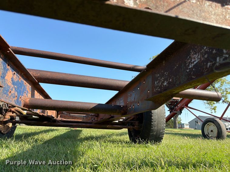 image for item FK3448 Shop Built hay bale trailer