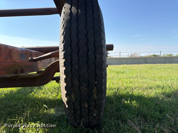 image for item FK3448 Shop Built hay bale trailer