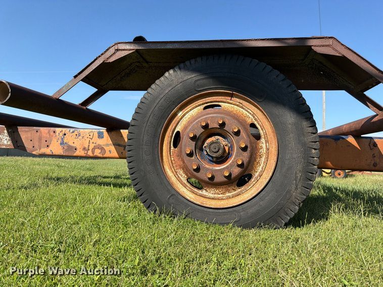 image for item FK3448 Shop Built hay bale trailer