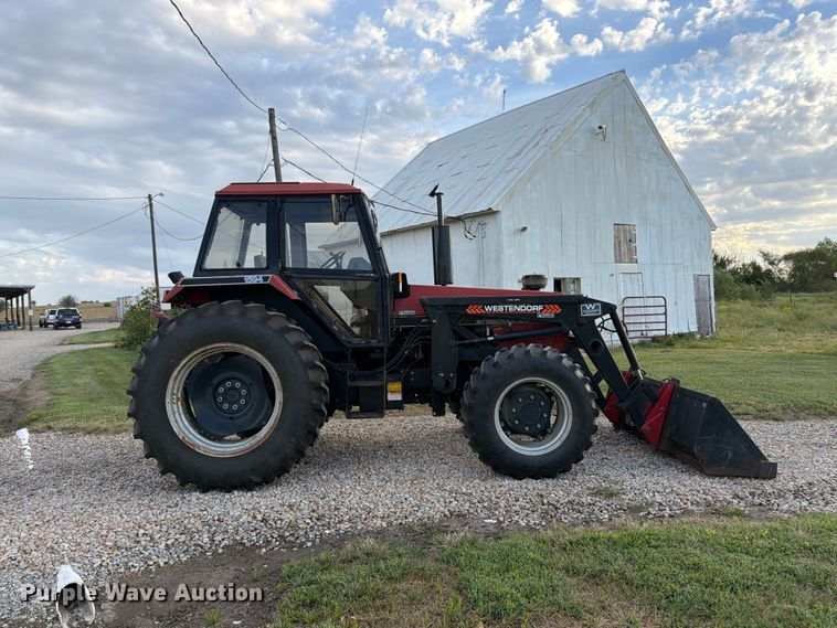 image for item FK3455 1985 Case 1594 MFWD tractor