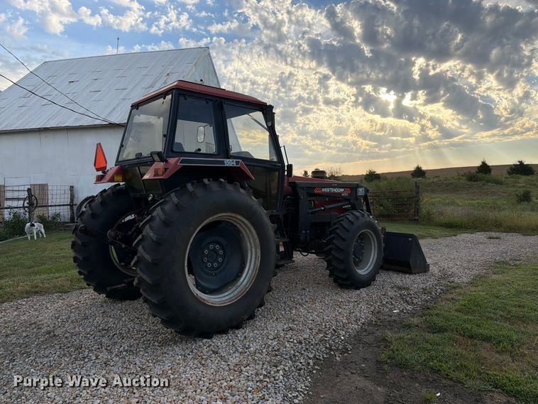 image for item FK3455 1985 Case 1594 MFWD tractor