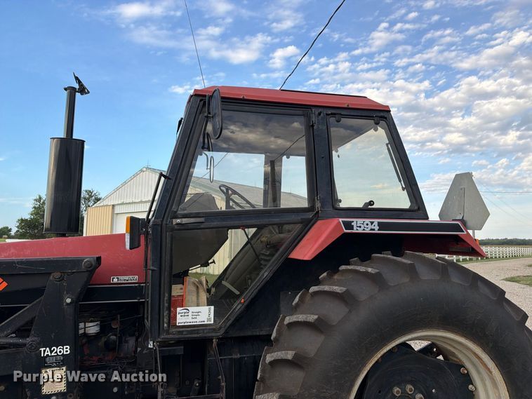 image for item FK3455 1985 Case 1594 MFWD tractor