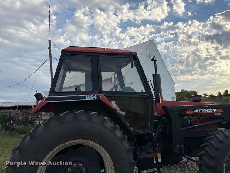 image for item FK3455 1985 Case 1594 MFWD tractor