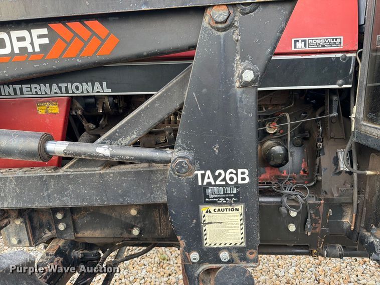 image for item FK3455 1985 Case 1594 MFWD tractor