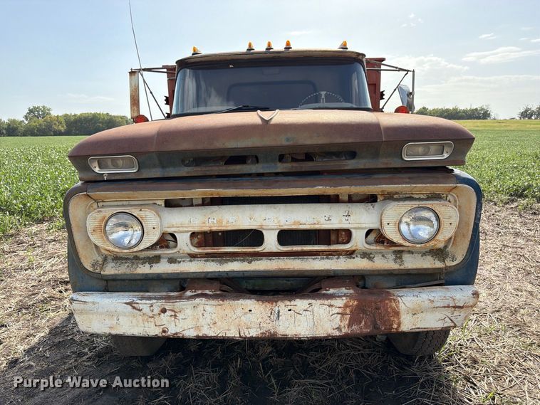 image for item FK3468 1963 Chevorlet 60 grain truck