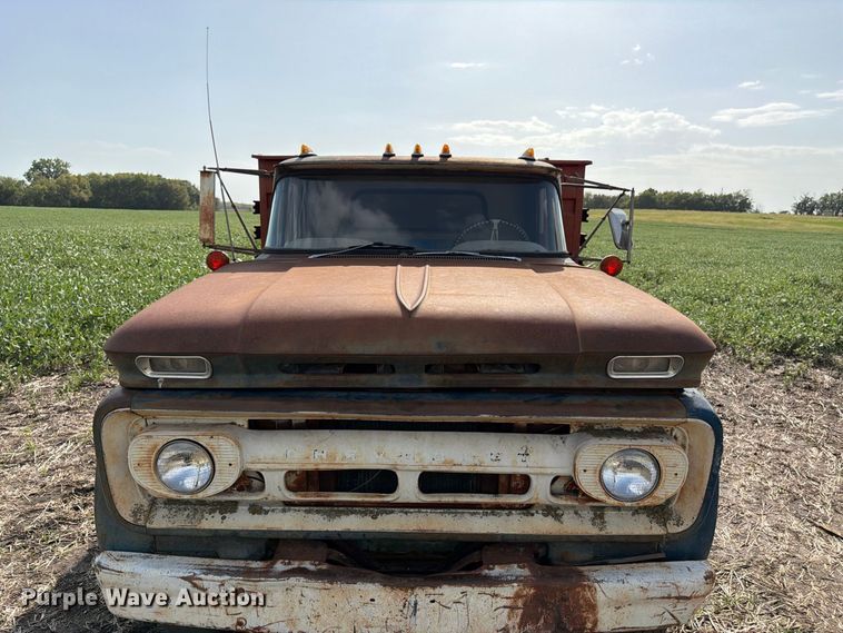 image for item FK3468 1963 Chevorlet 60 grain truck