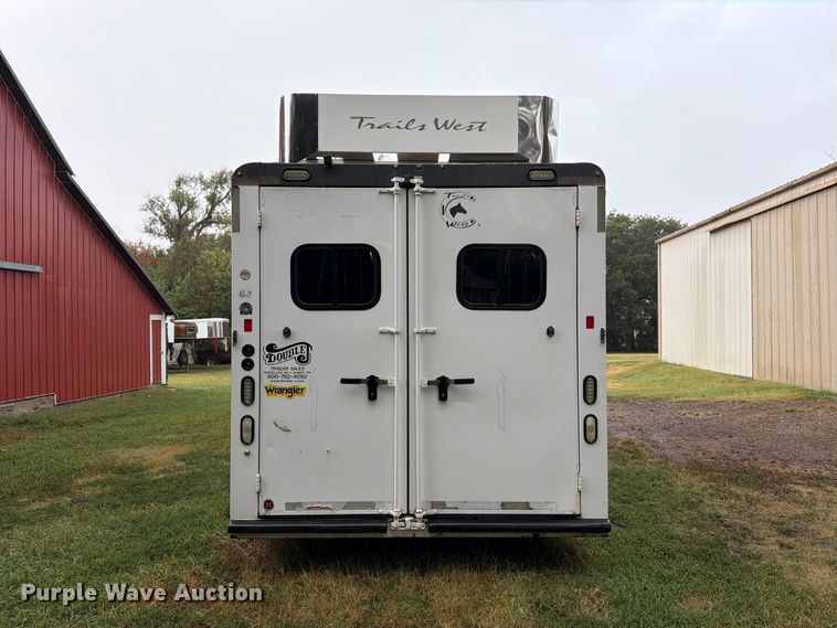 image for item FK3723 2014 Trails West Sierra 4H horse trailer