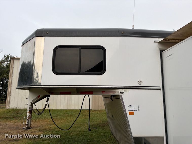 image for item FK3723 2014 Trails West Sierra 4H horse trailer