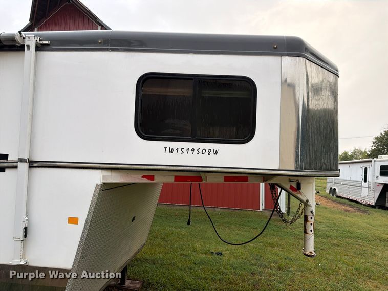 image for item FK3723 2014 Trails West Sierra 4H horse trailer