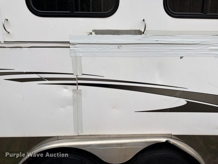 image for item FK3723 2014 Trails West Sierra 4H horse trailer