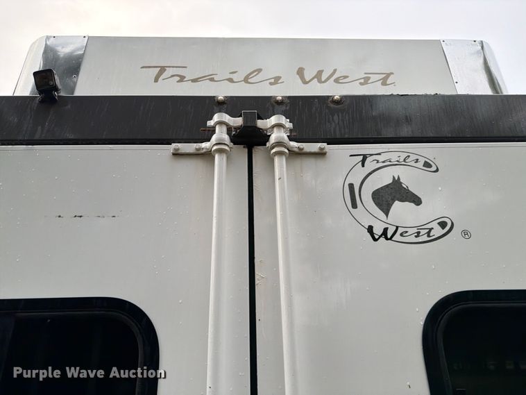 image for item FK3723 2014 Trails West Sierra 4H horse trailer
