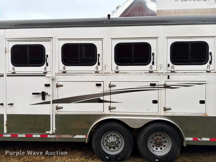 image for item FK3723 2014 Trails West Sierra 4H horse trailer
