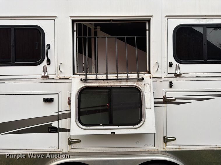 image for item FK3723 2014 Trails West Sierra 4H horse trailer