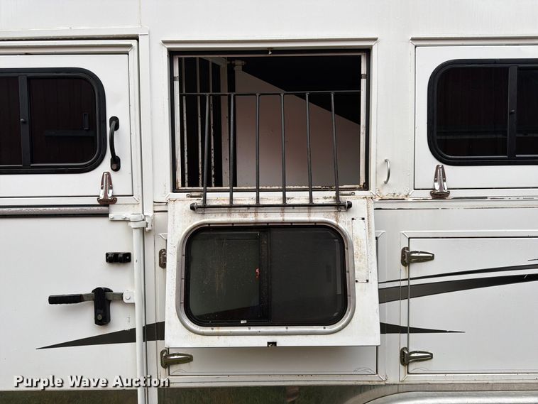 image for item FK3723 2014 Trails West Sierra 4H horse trailer