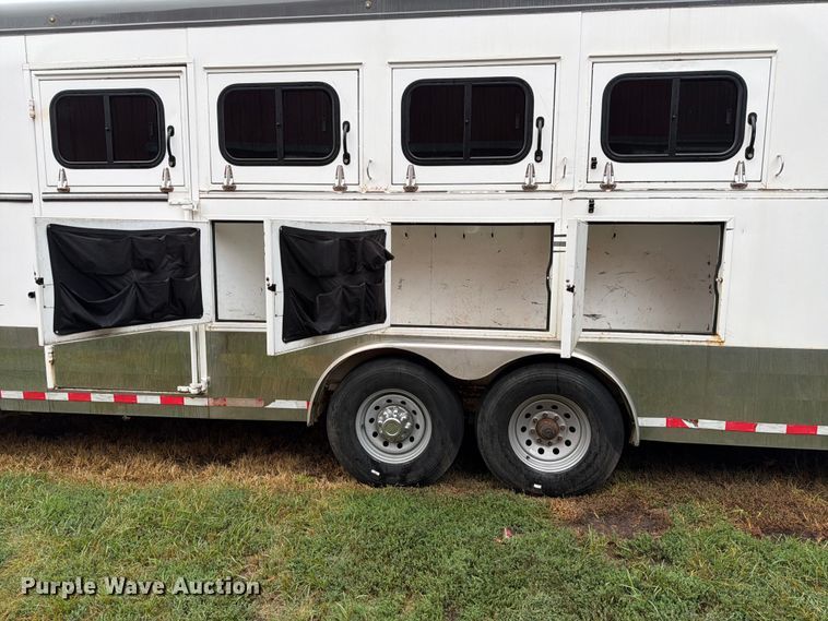 image for item FK3723 2014 Trails West Sierra 4H horse trailer