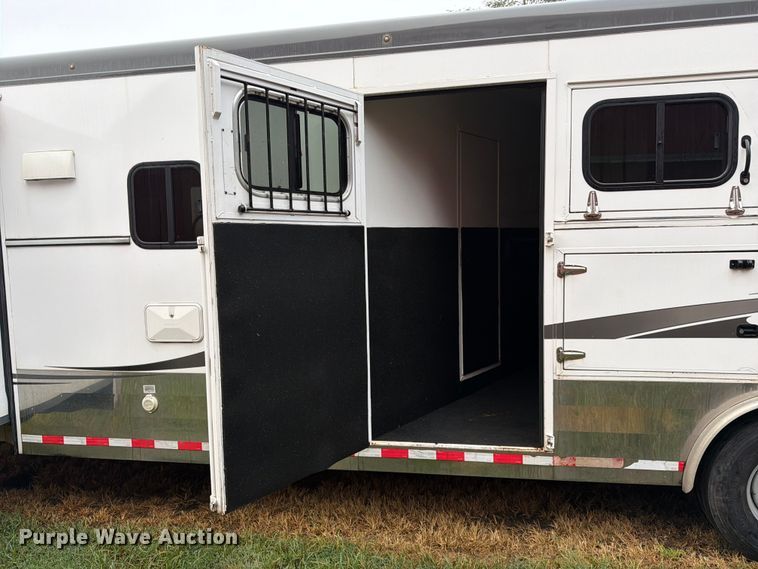 image for item FK3723 2014 Trails West Sierra 4H horse trailer