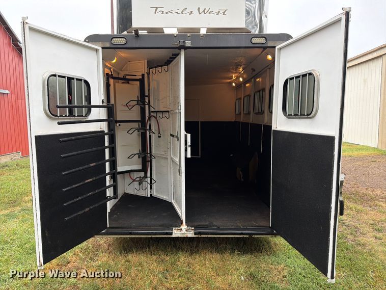image for item FK3723 2014 Trails West Sierra 4H horse trailer