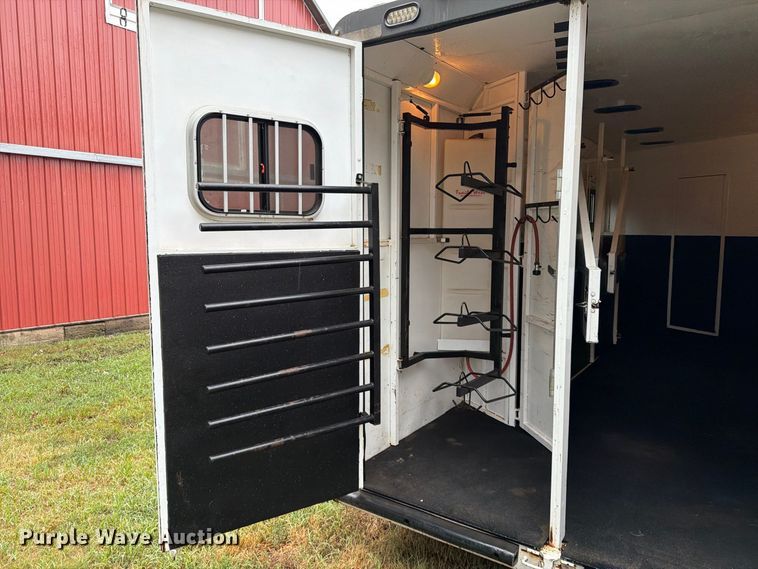 image for item FK3723 2014 Trails West Sierra 4H horse trailer