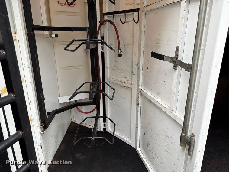 image for item FK3723 2014 Trails West Sierra 4H horse trailer