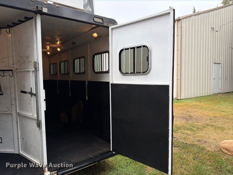 image for item FK3723 2014 Trails West Sierra 4H horse trailer