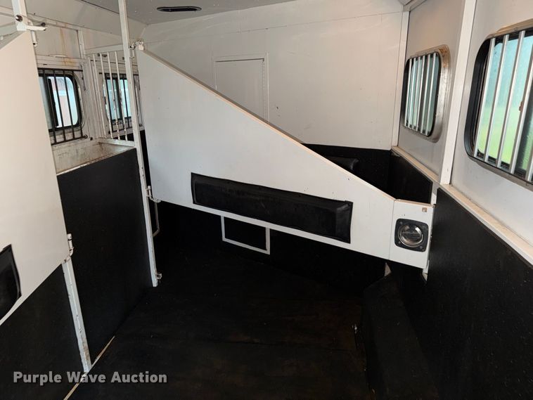 image for item FK3723 2014 Trails West Sierra 4H horse trailer