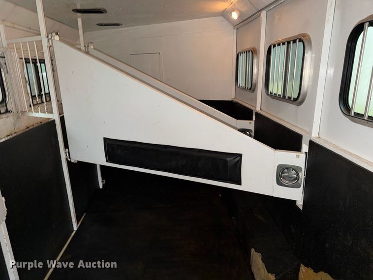 image for item FK3723 2014 Trails West Sierra 4H horse trailer