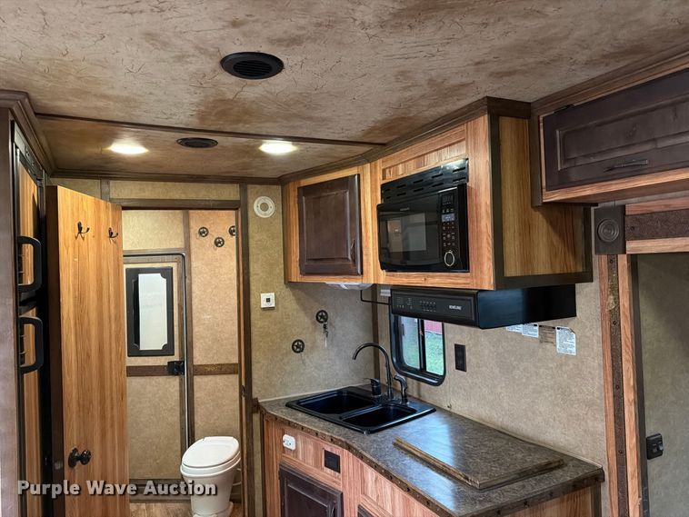 image for item FK3723 2014 Trails West Sierra 4H horse trailer