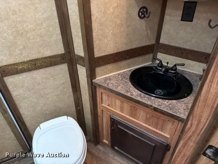 image for item FK3723 2014 Trails West Sierra 4H horse trailer