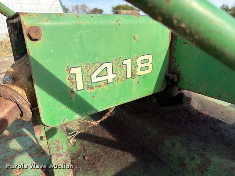 image for item FK5239 John Deere 1418 rotary mower