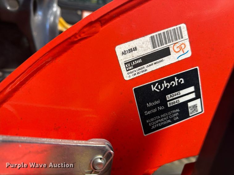 image for item FN2570 2022 Kubota BX2380 MFWD tractor